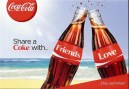 28. 2013 Send this card for free Thanks to Coca-Cola Brussel -Share a Coke - 10.5x15cm (Small)